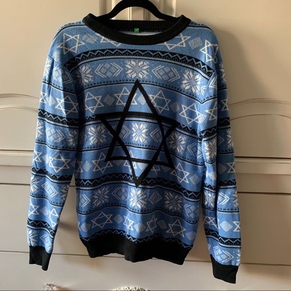 Ugly Holiday Jewish Christmas Sweater 